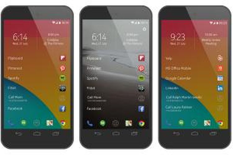 Nokia kembangkan aplikasi Z Launcher yang akan mengubah tampilan utama ponsel pintar Android