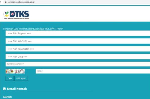 Cara Terbaru Cek Penerima Bansos 2021