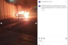 Mobil Terbakar di Terorongan Gancit, Ingat Penyebab Mobil Kebakaran