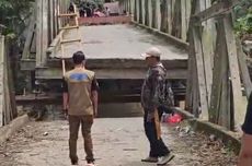 Banjir di Mamuju: Jembatan Penghubung 3 Desa Ambruk, Pasutri Hanyut Terseret Air