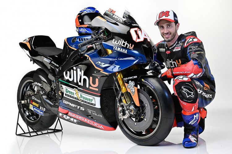 Peluncuran tim dan livery WithU RNF Yamaha untuk MotoGP 2022