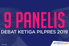 INFOGRAFIK: 9 Panelis Debat Ketiga Pilpres 2019