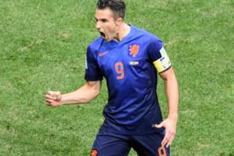 Striker Belanda, Robin van Persie.