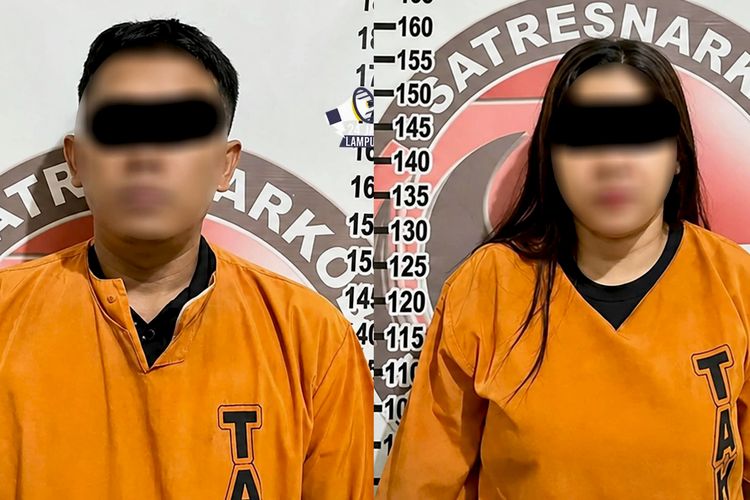 Jual Ayam Geprek Sambil Edarkan Ekstasi, Pasutri di Lampung Ditangkap