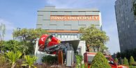 Kebakaran di Binus Kemanggisan Jakbar, Asap Tebal Kepung Area Kampus