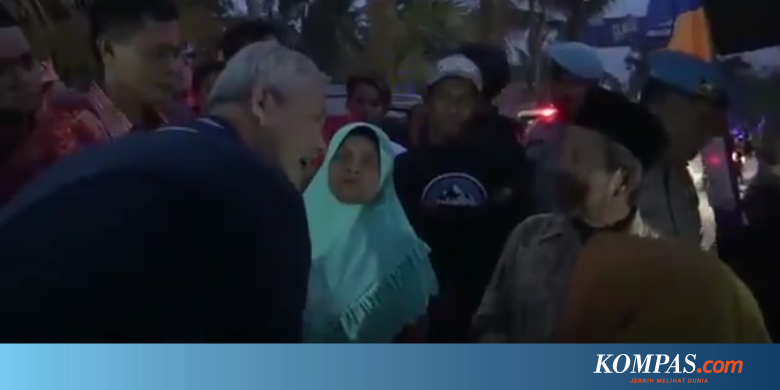 Viral Video Ganjar Dimarahi Warga Saat Menyambangi Sebuah Perkampungan, Ini Penjelasannya
