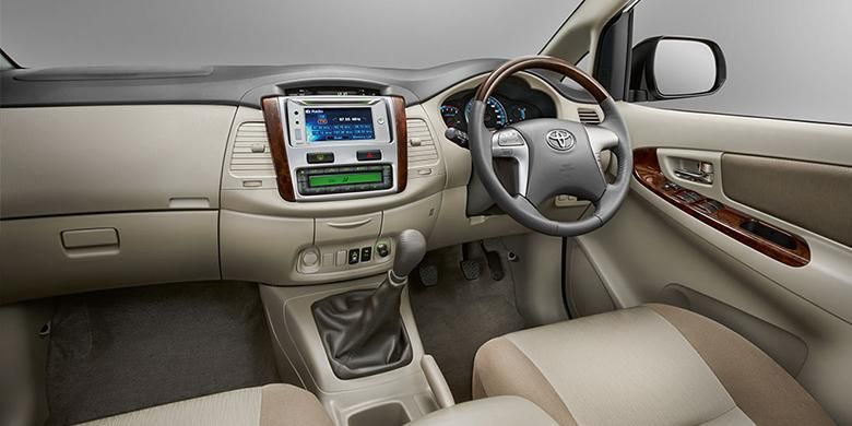 Interior Toyota Innova.