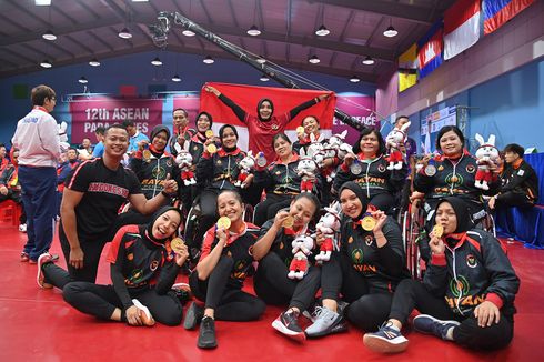 Klasemen Akhir ASEAN Para Games 2023: Indonesia 159 Emas, Hattrick Juara Umum