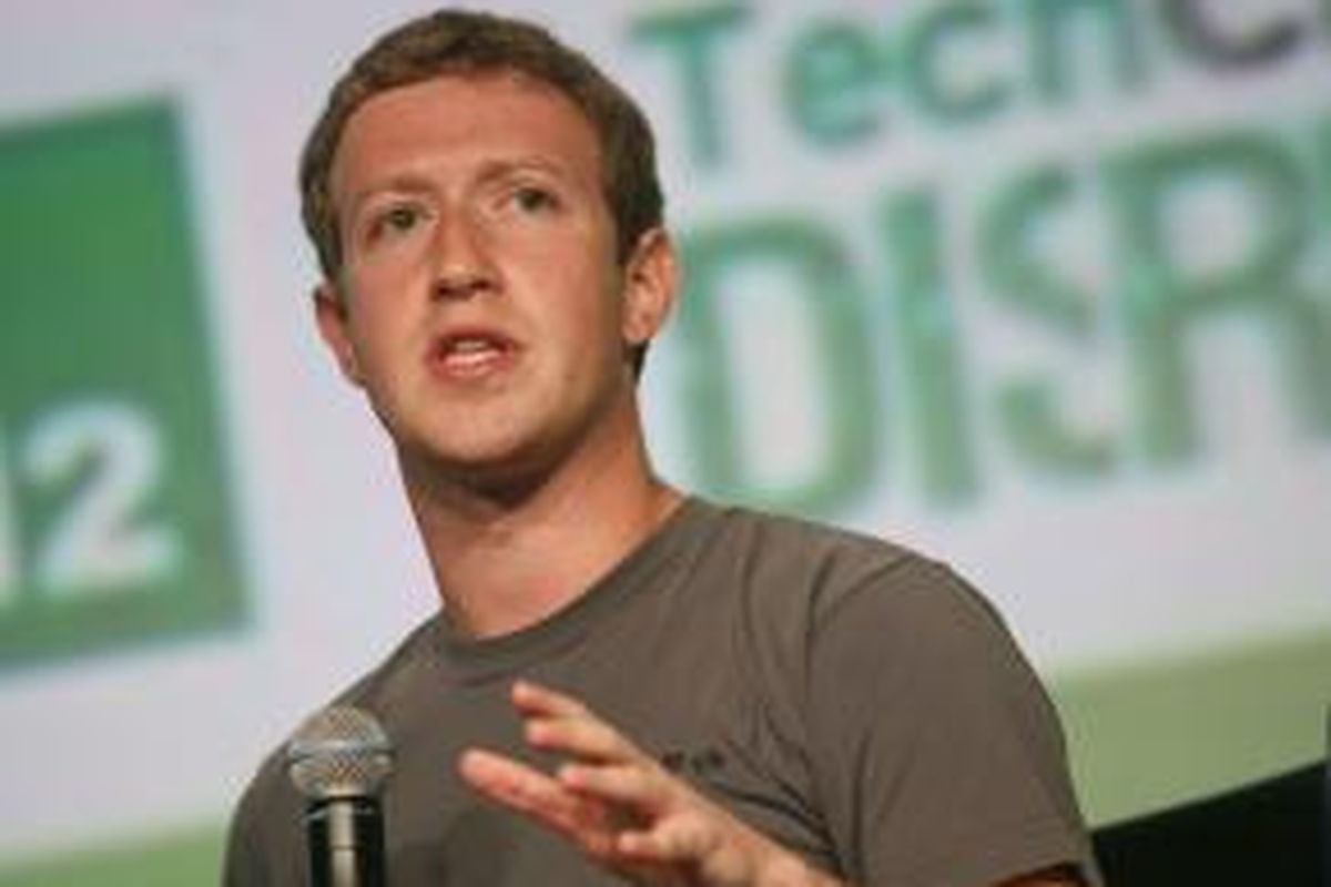 Pendiri dan CEO Facebook, Mark Zuckerberg