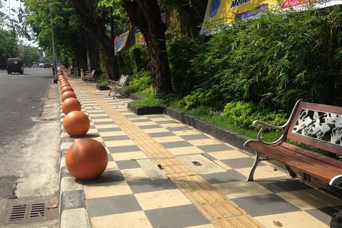 Jalur Pedestrian Semarang Kian Cantik dan Bersih