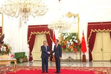 Jokowi Terima Kunjungan PM China di Istana Merdeka