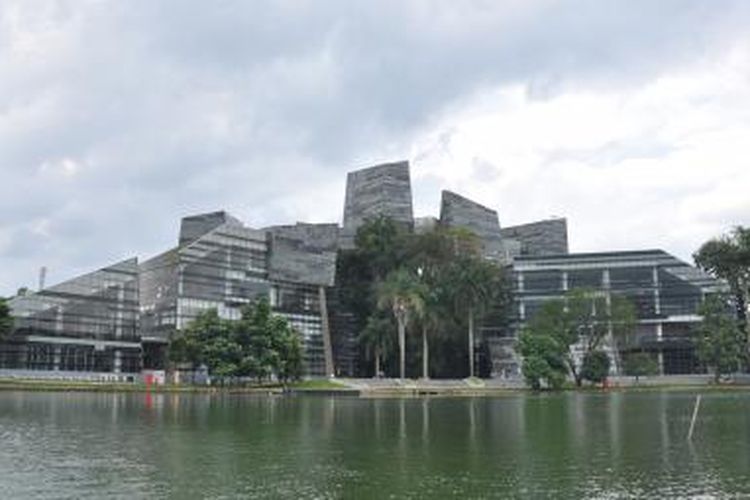 Gedung The Crystal of Knowledge, Perpustakaan Pusat Universitas Indonesia