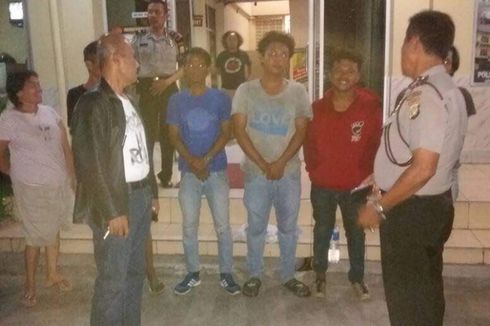 Puluhan Pria Diduga Preman Ditangkap di Jakarta Pusat