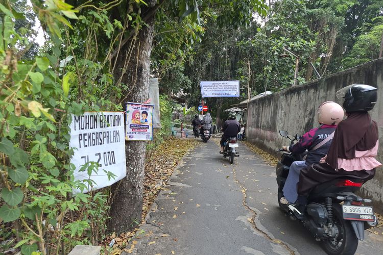 Jalan 2000 Depok Penuh Lubang, Warga 