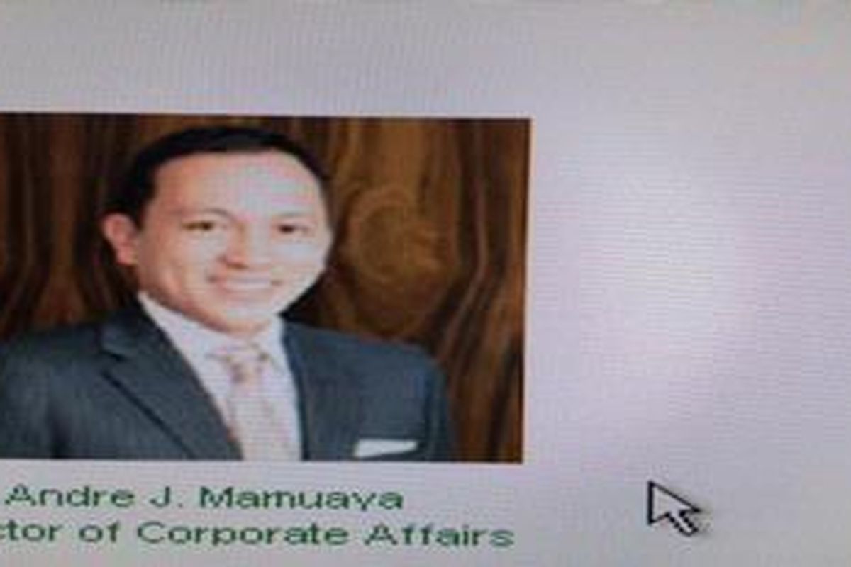 Andre J Mamuaya, Director of Corporate Affairs PT Adaro Energy Tbk