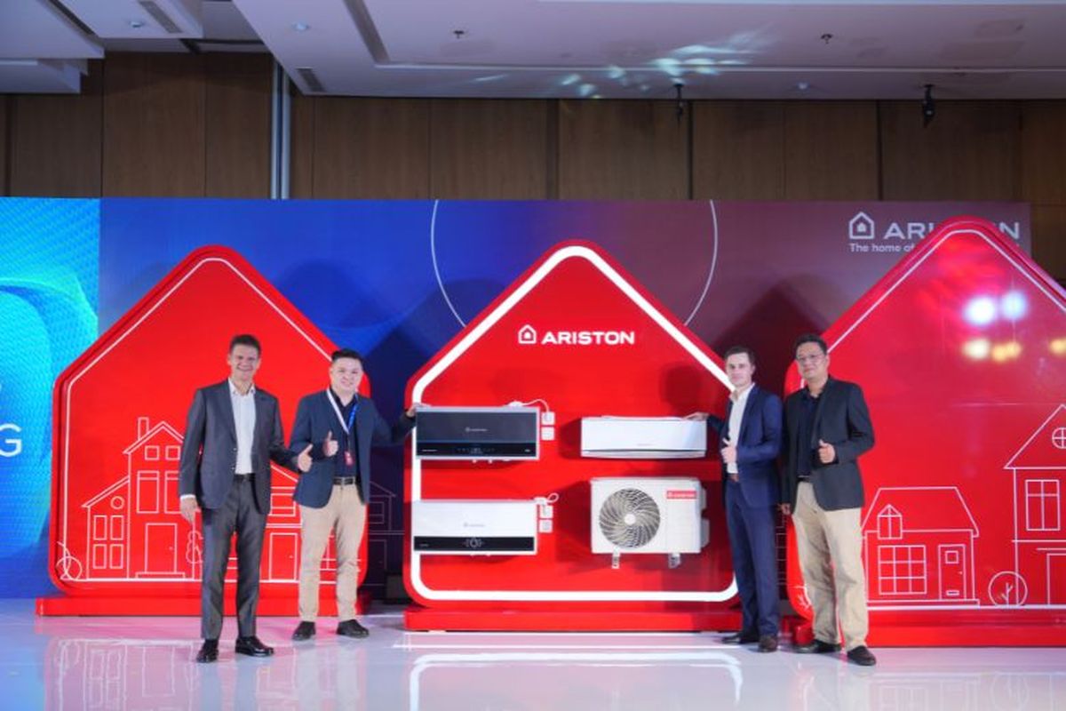 Ariston Indonesia Perkenalkan Lini Anyar Water Heater SLIM 3 dan AC KIOS Series