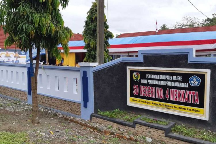 Hasil rekonstruksi dan rehabilitasi SDN 04-Mekkatta