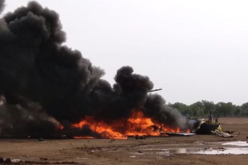 Helikopter TNI AD Jatuh di Kendal, 4 Kru Meninggal