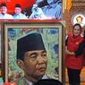 Kunjungi Kantor Gerindra, PDI-P Jatim Serahkan Lukisan Bung Karno