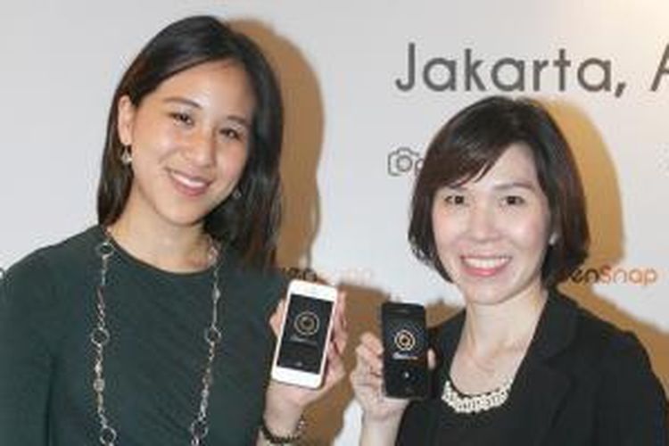 Product Manager OpenRice Jenna Sung dan Senior Business Manager OpenRIce Indonesia Sherly Huang 