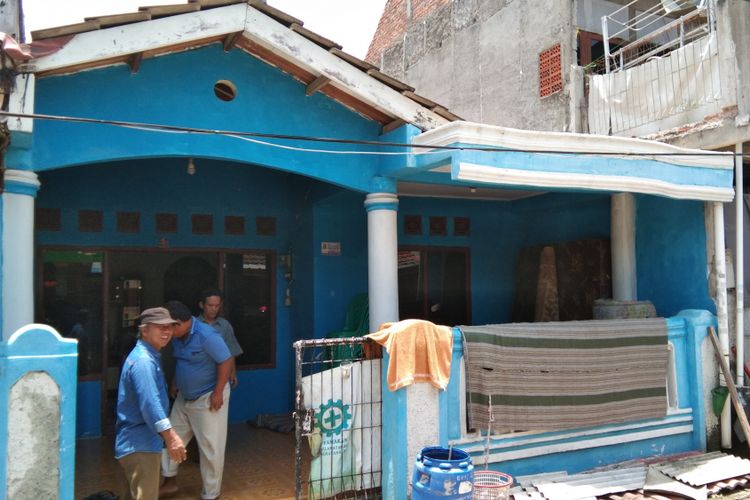 Suasana rumah almarhumah Sunarti, penderita obesitas asal Karawang, Senin (4/3/2019).