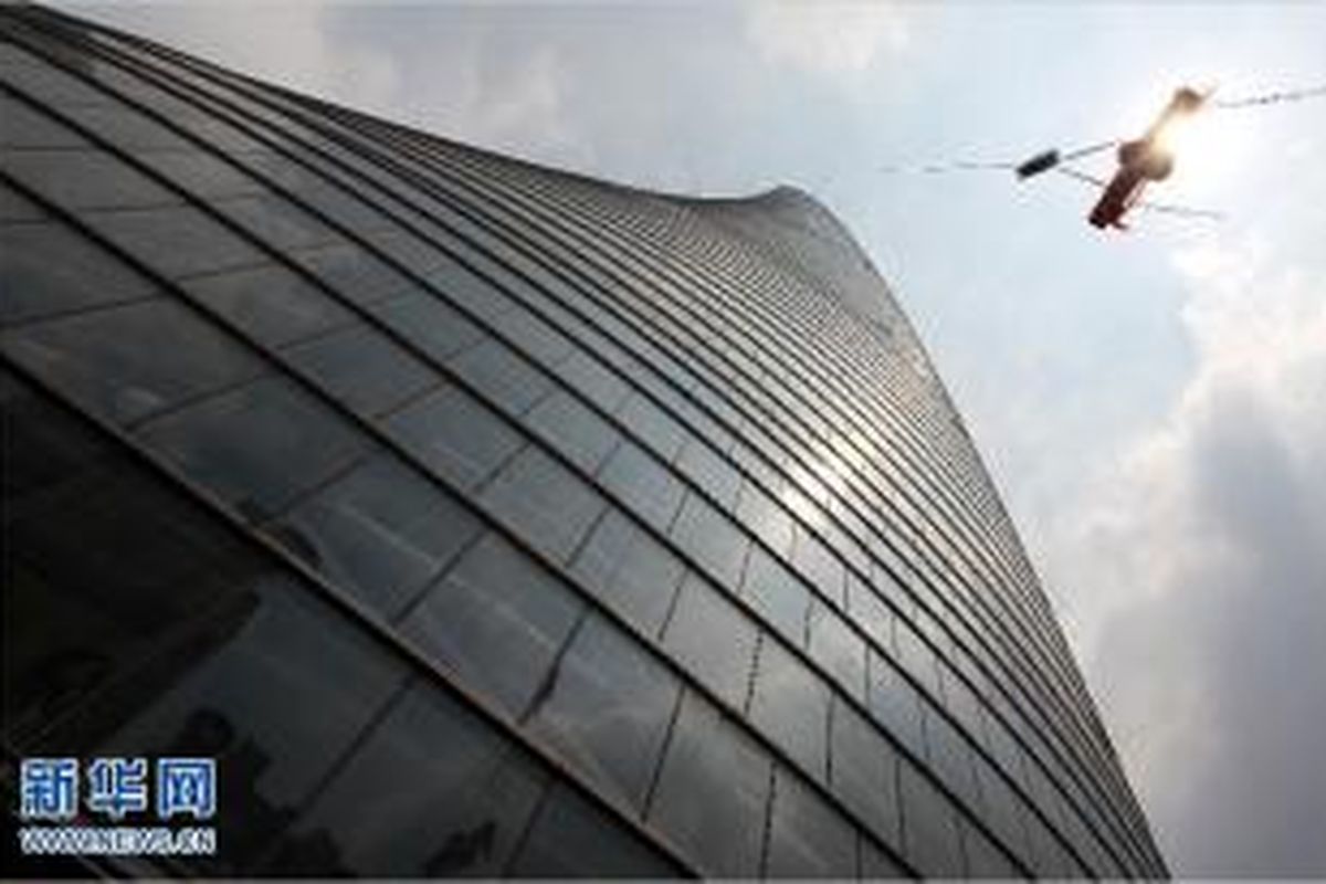 Shanghai Tower, Shanghai, Tiongkok.