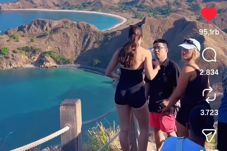 Viral Turis Australia Tegur Wisatawan yang Diduga Buang Sampah di Pulau Padar