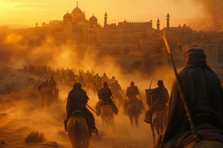 Ilustrasi Perang Badar