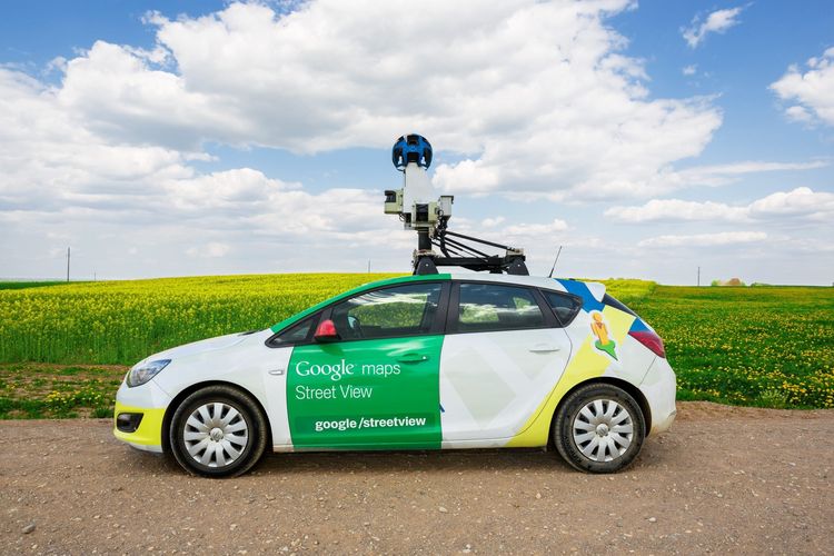 Mobil Google Street View