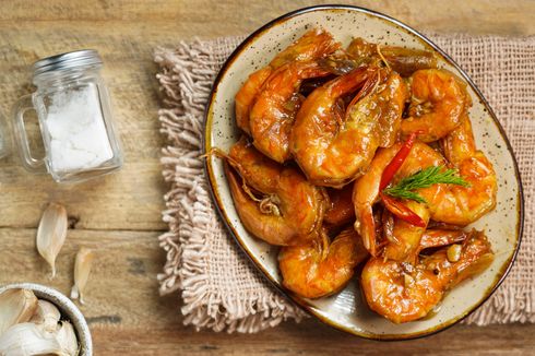 Resep Udang Saus Tiram, Bikin Tambah Nasi 