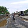 Kondisi Memprihatinkan Jalan Raya Kaligawe Semarang Pasca Direndam Banjir