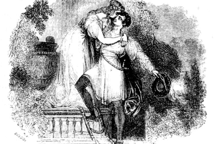 Ilustrasi Romeo dan Juliet