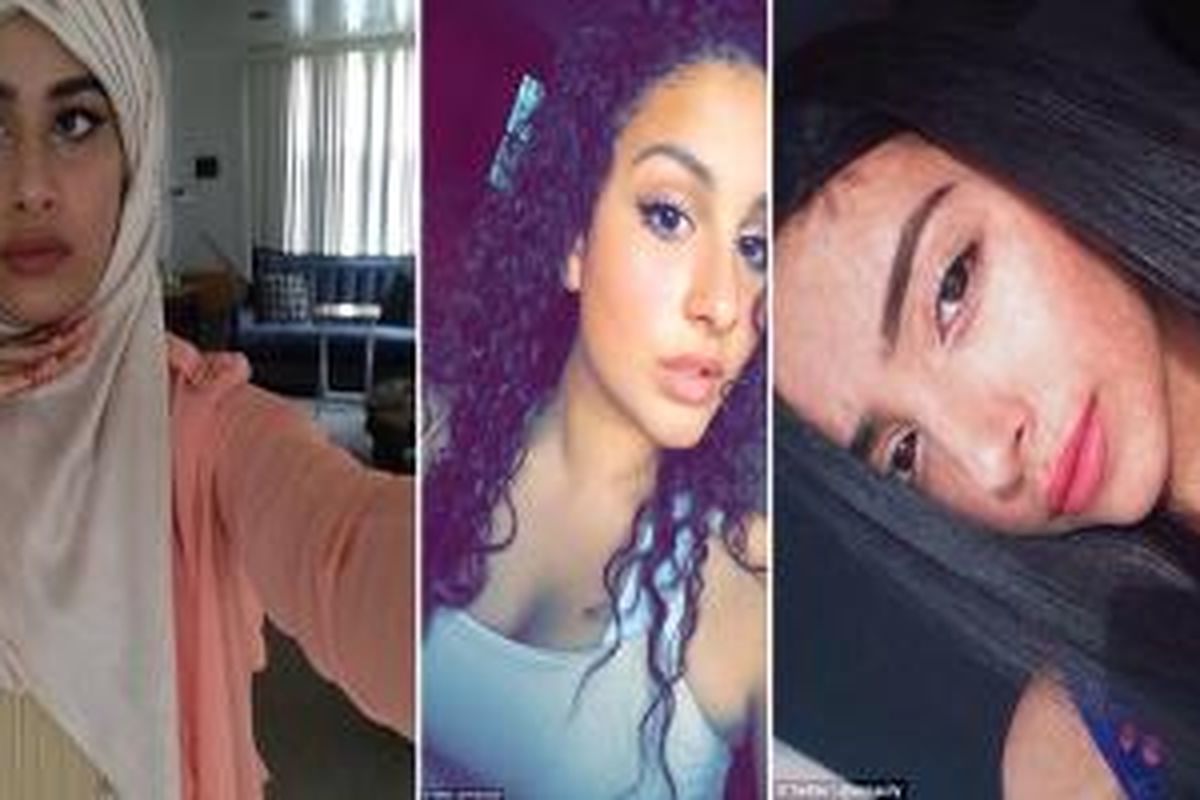 Sejumlah wanita Timur Tengah ramai unggah hasil selfie untuk merayakan kecantikan alamiah mereka. 