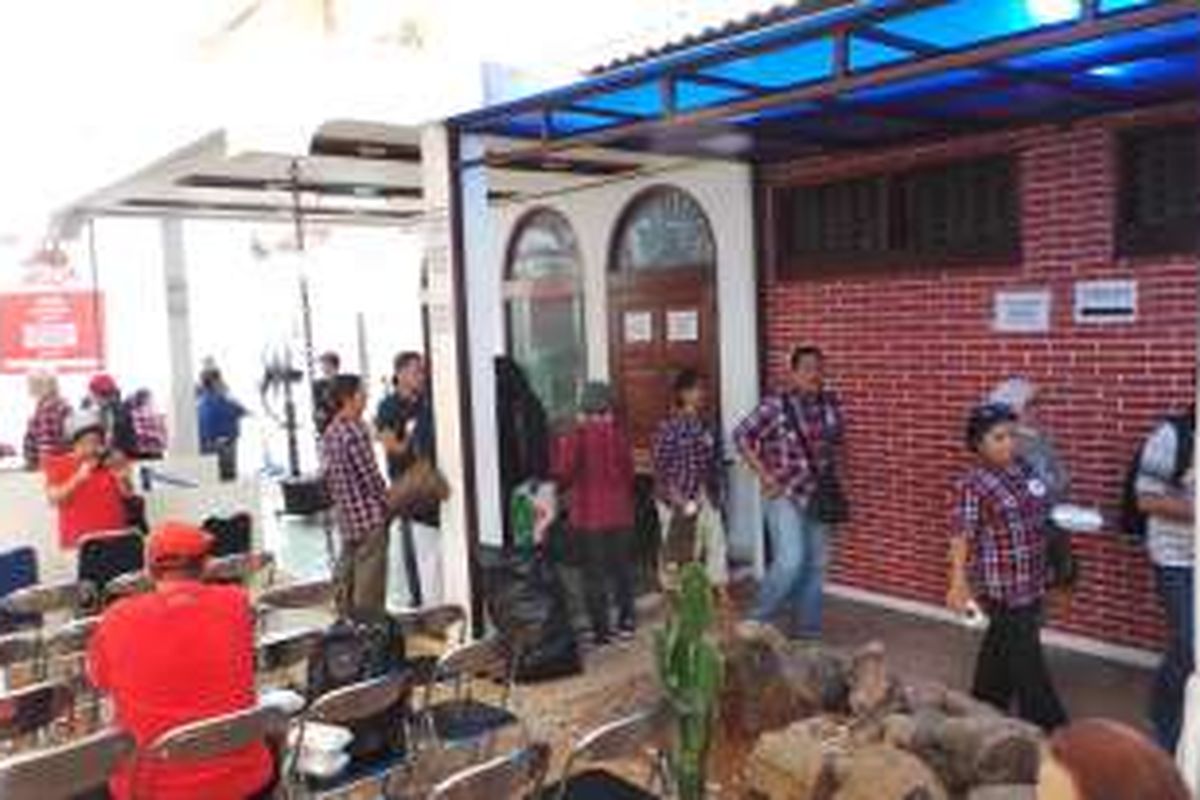 Suasana Rumah Lembang pada Jumat (2/12/2016) terlihat sepi. 