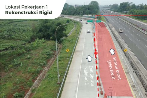 Siapkan Perjalanan, Ada Pekerjaan Rekonstruksi di Tol Jagorawi 