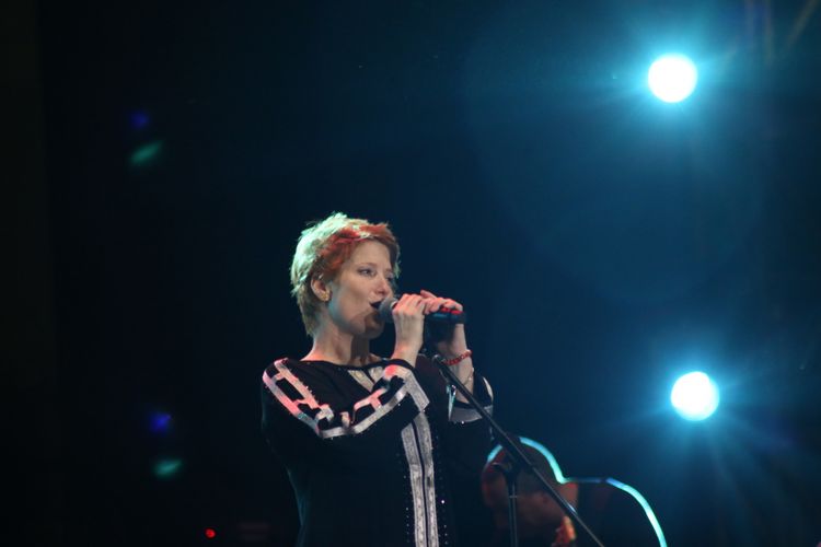 Sixpence None The Richer dari AS tampil dalam The 90's Festival, Gambir Expo, Kemayoran, Jakarta Utara, Sabtu (25/11/2017) malam. 