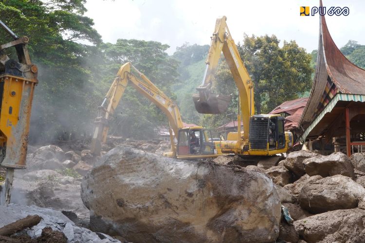 Usai Banjir Bandang, Dua Sabo Dam di Sungai Batang Baliang Solok Disiapkan