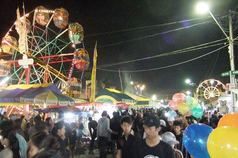 Rute ke Lahan Bekas STIE Kerjasama, Tempat Pasar Malam Sekaten Yogyakarta 2022