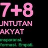 Sederet Artis yang Serukan Tuntutan 17 + 8 di Media Sosial