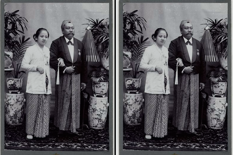 Foto RA Kartini bersama dengan suaminya, Raden Adipati Joyodiningrat