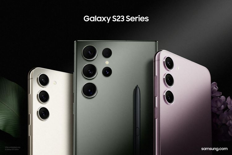 Samsung Galaxy S23, S23 Plus, dan S23 Ultra.