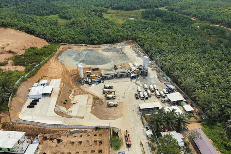 Gedung-gedung di IKN Gunakan Beton Bersertifikat Hijau