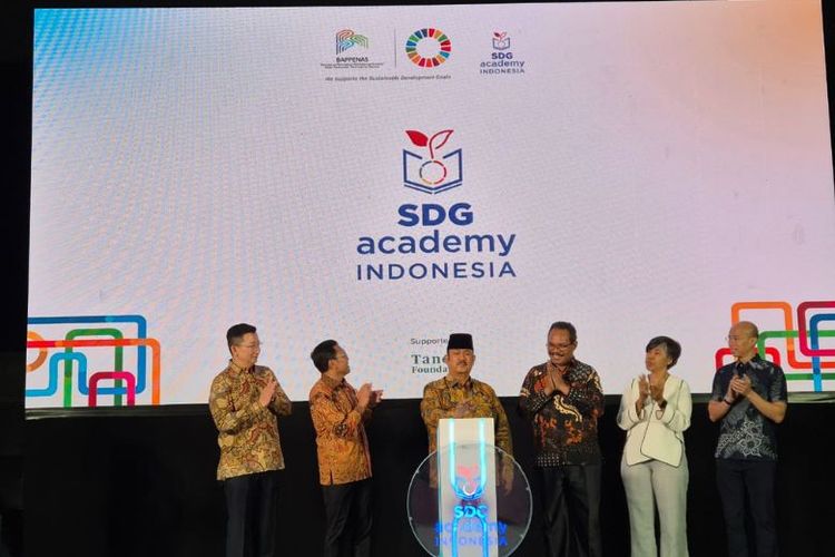 Peluncuran SDG Academy Indonesia di bawah naungan Kementerian Perencanaan Pembangunan Nasional/Bappenas dilakukan oleh Menteri PPN/Kepala Bappenas Rachmat Pambudy di Jakarta, Rabu (25/2/2026).
