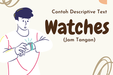 Contoh Descriptive Text Watches dan Terjemahannya