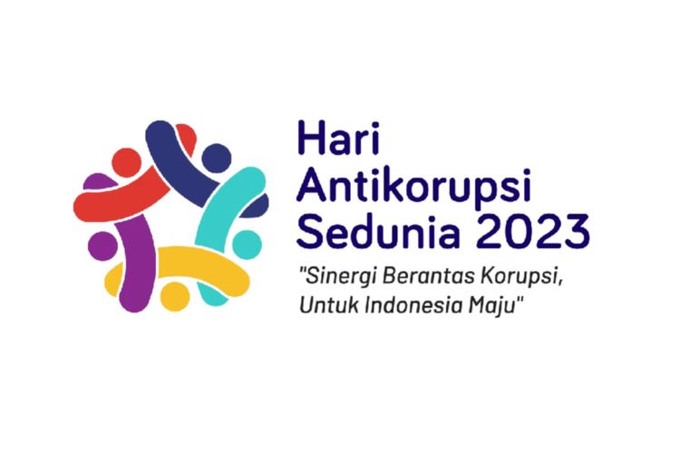 Tangkapan layar logo Hari Antikorupsi Sedunia 2023.