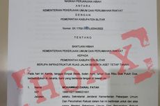 Kementerian PUPR Bantah Berikan Dana Hibah 14 Jalan di Blitar