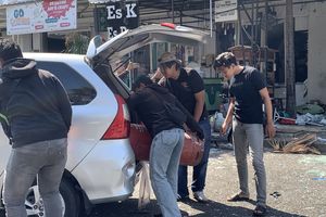 Ledakan Dahsyat di Ruko Pakuwon City Surabaya, Polisi Amankan Tabung Elpiji 50 Kg