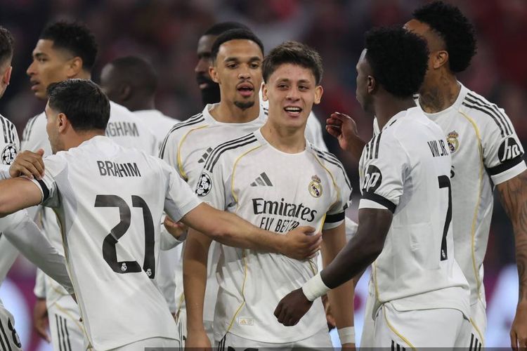 Hasil HT Bayern Muenchen Vs Real Madrid 2-3, Pesta Gol di Bavaria
