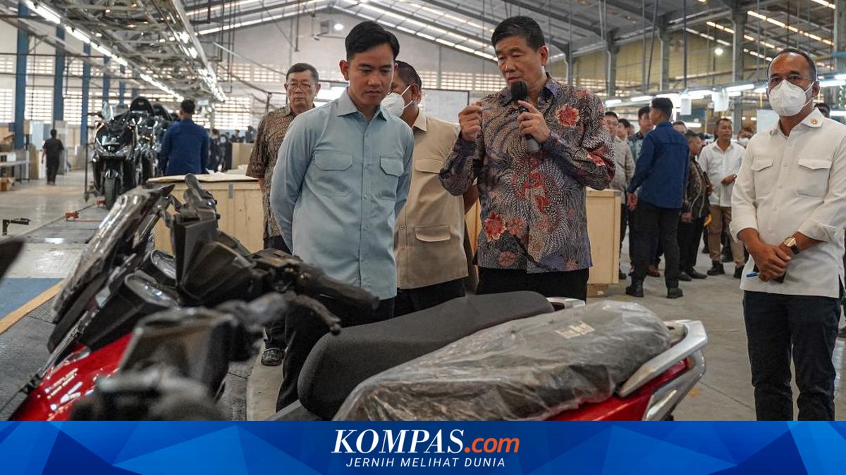 Wapres Tinjau Produksi Motor Listrik United E-Motor di Tangerang