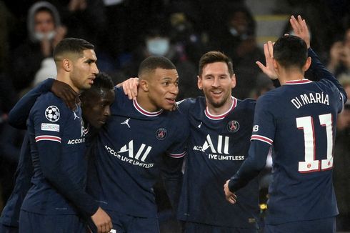 Kuartet Neymar, Di Maria, Icardi, dan Messi Kalah dari Mbappe Seorang Diri